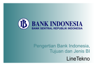 Pengertian Bank Indonesia, Tujuan dan Jenis BI