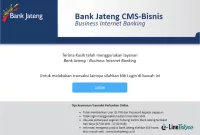Cara Login CMS Bank Jateng, Serta Kelebihan dan Keuntunganya