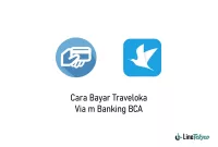 Cara Bayar Traveloka Via m Banking BCA