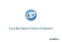 Cara Beli Paket K Vision di Alfamart