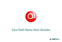 Cara Ganti Nama Akun Akulaku