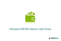 Pelunasan KUR BRI Sebelum Jatuh Tempo