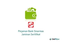 Pinjaman Bank Sinarmas Jaminan Sertifikat