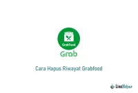 Cara Hapus Riwayat Grabfood