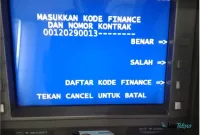 cara bayar fif lewat atm bri