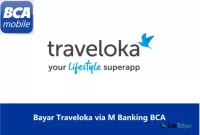 cara bayar traveloka lewat mbanking bca