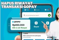 cara hapus riwayat transaksi gopay