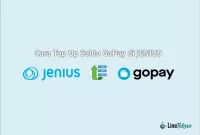 cara top up gopay dari jenius