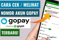 nomor akun gopay