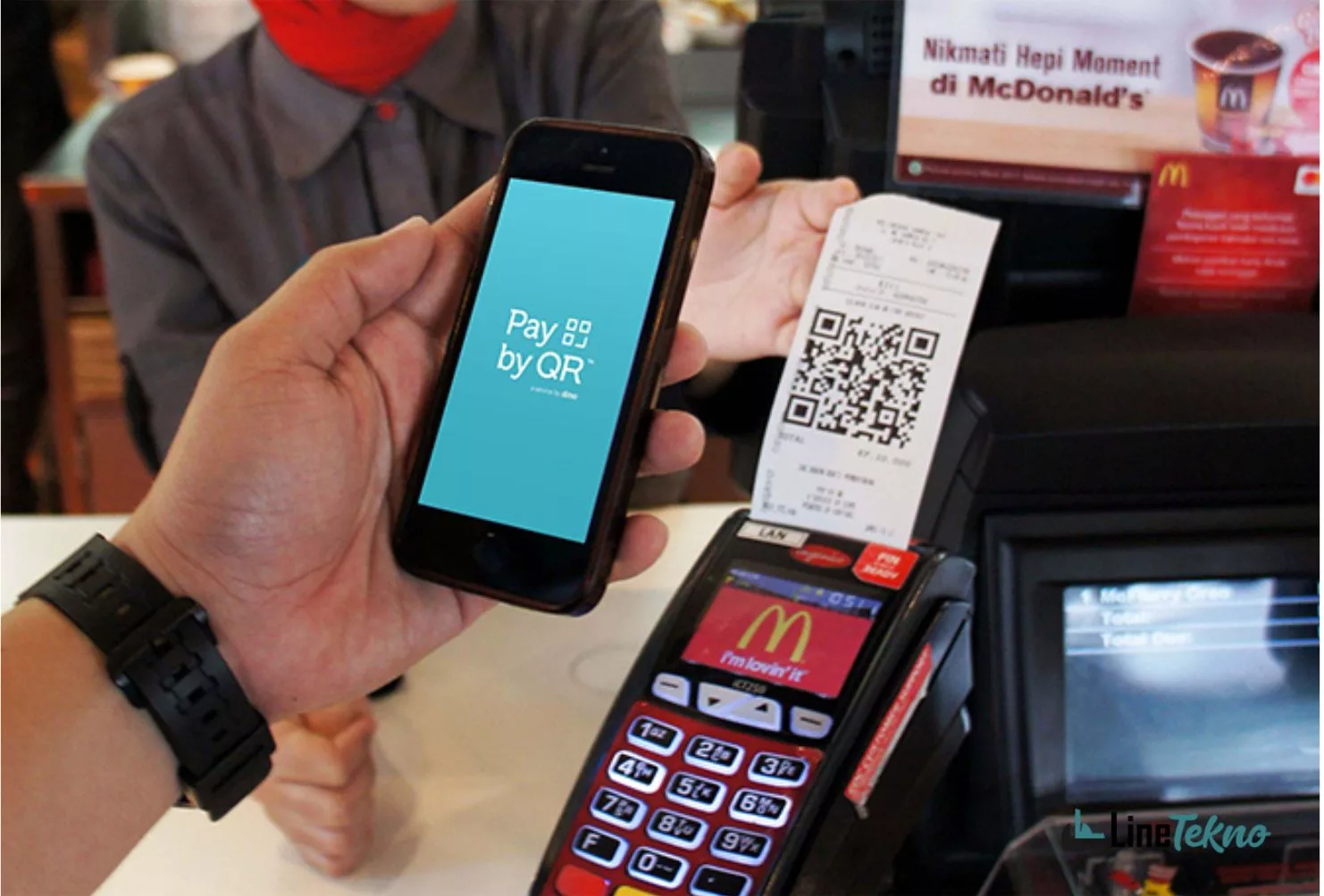 Cara Bayar Menggunakan Barcode GoPay di McD Dengan Mudah LineTekno Cara Bayar Menggunakan Barcode GoPay di McD Dengan Mudah LineTekno