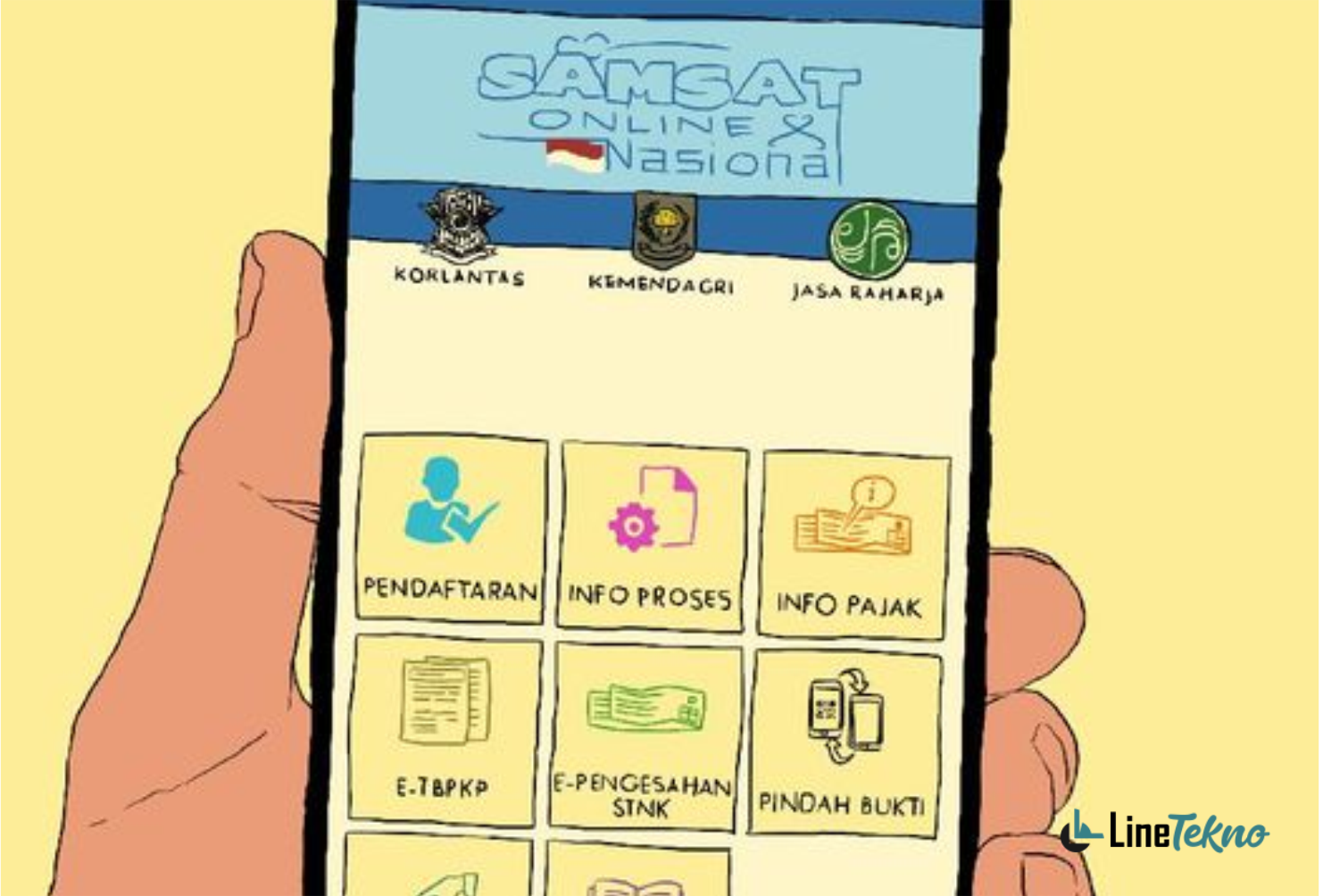 Bayar Pajak Motor Online Jakarta Dengan Cepat | LineTekno